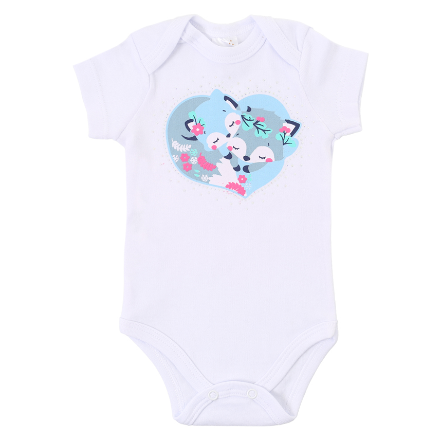 Conjunto Bebê Mini Moon Body Manga Curta E Short Conjunto Bebê Mini Moon Body Manga Curta E Short