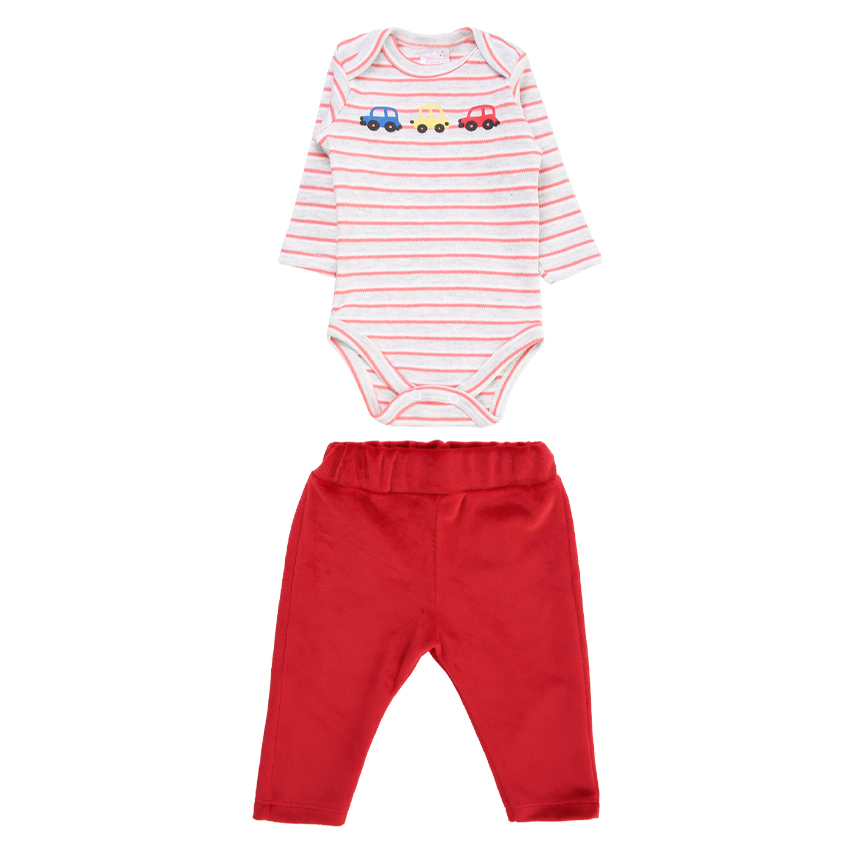 Conjunto Bebê Mini Moon Body Manga Longa E Calça Conjunto Bebê Mini Moon Body Manga Longa E Calça