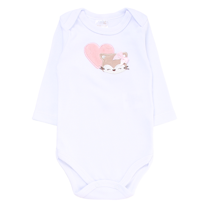 Conjunto Bebê Mini Moon Body Manga Longa E Calça Conjunto Bebê Mini Moon Body Manga Longa E Calça