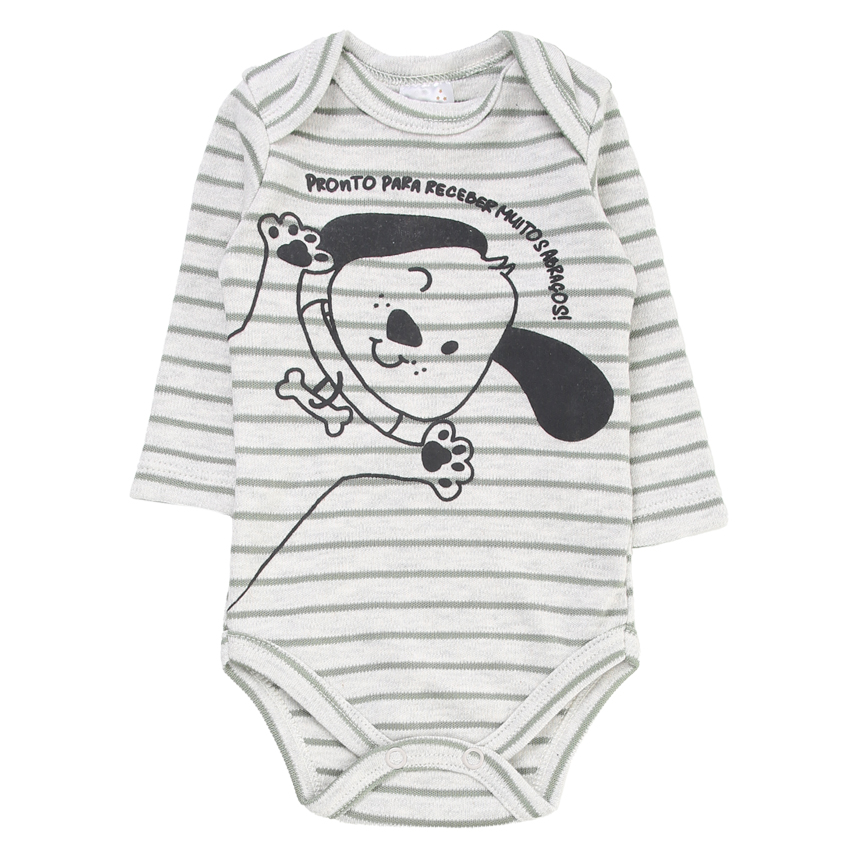 Conjunto Bebê Mini Moon Body Manga Longa E Calça Conjunto Bebê Mini Moon Body Manga Longa E Calça