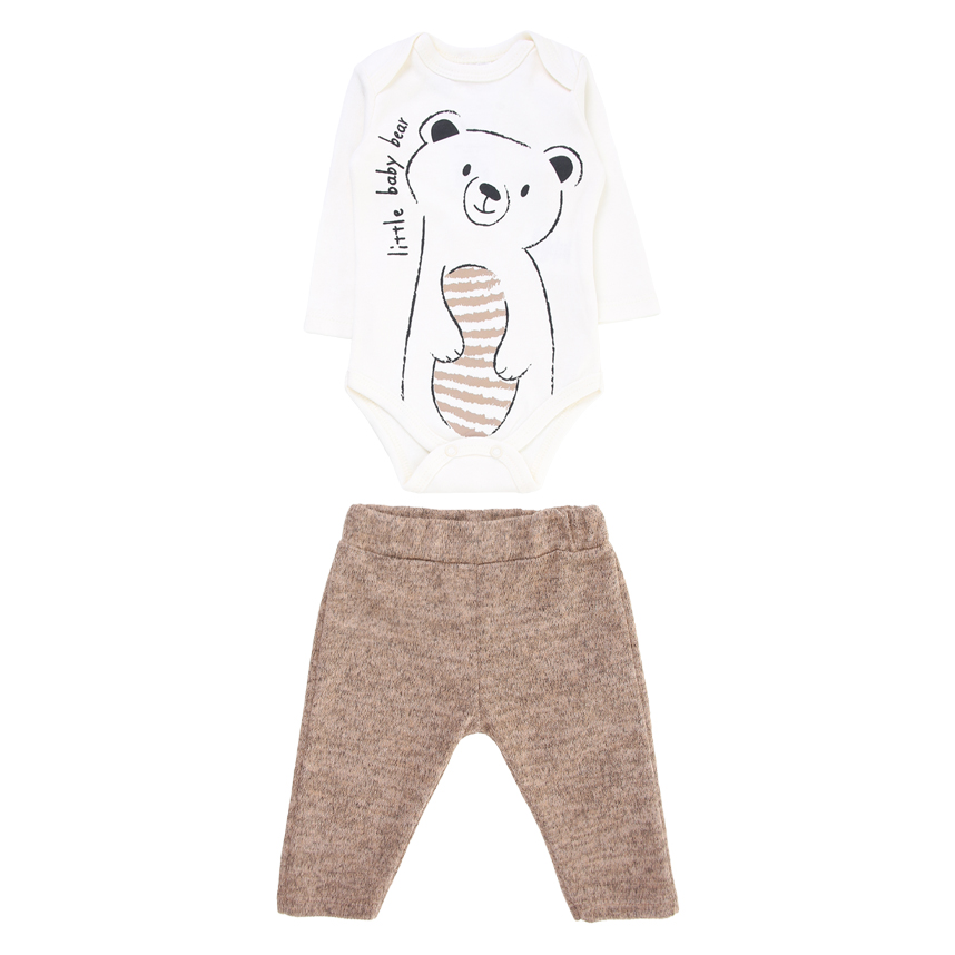 Conjunto Bebê Mini Moon Body Manga Longa E Calça Conjunto Bebê Mini Moon Body Manga Longa E Calça