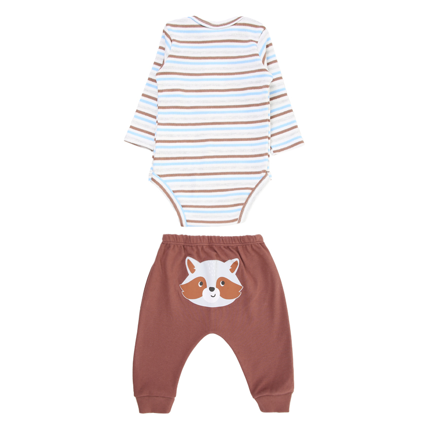 Conjunto Bebê Mini Moon Body Manga Longa E Calça Conjunto Bebê Mini Moon Body Manga Longa E Calça