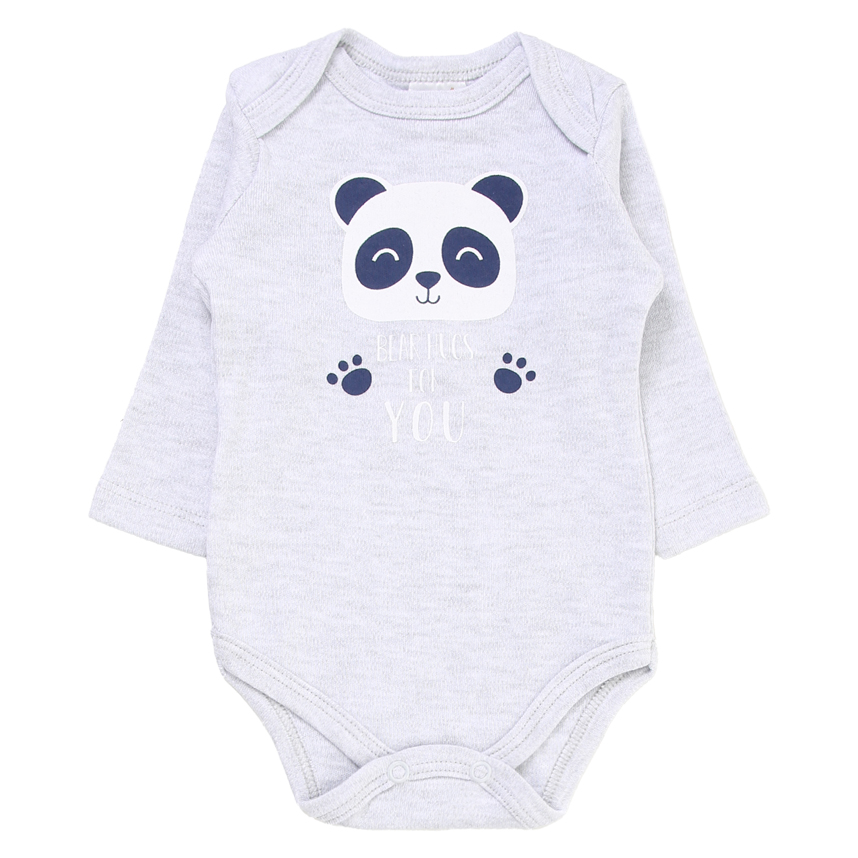 Conjunto Bebê Mini Moon Body Manga Longa E Calça