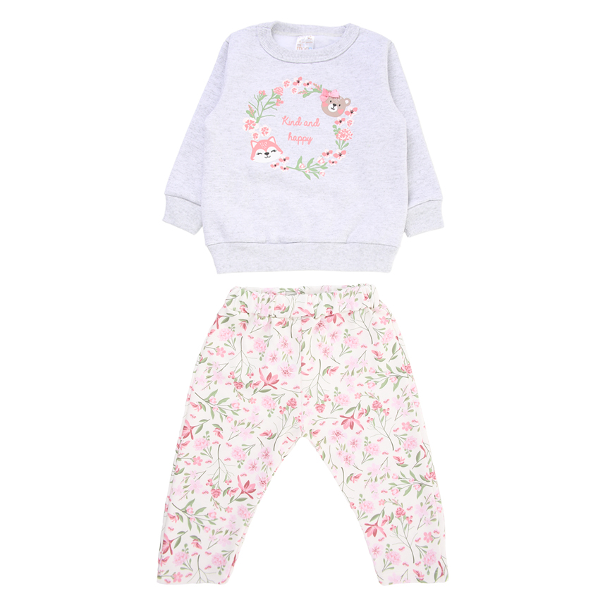 Conjunto Infantil Mini Moon Blusa Manga Longa E Calça Conjunto Infantil Mini Moon Blusa Manga Longa E Calça