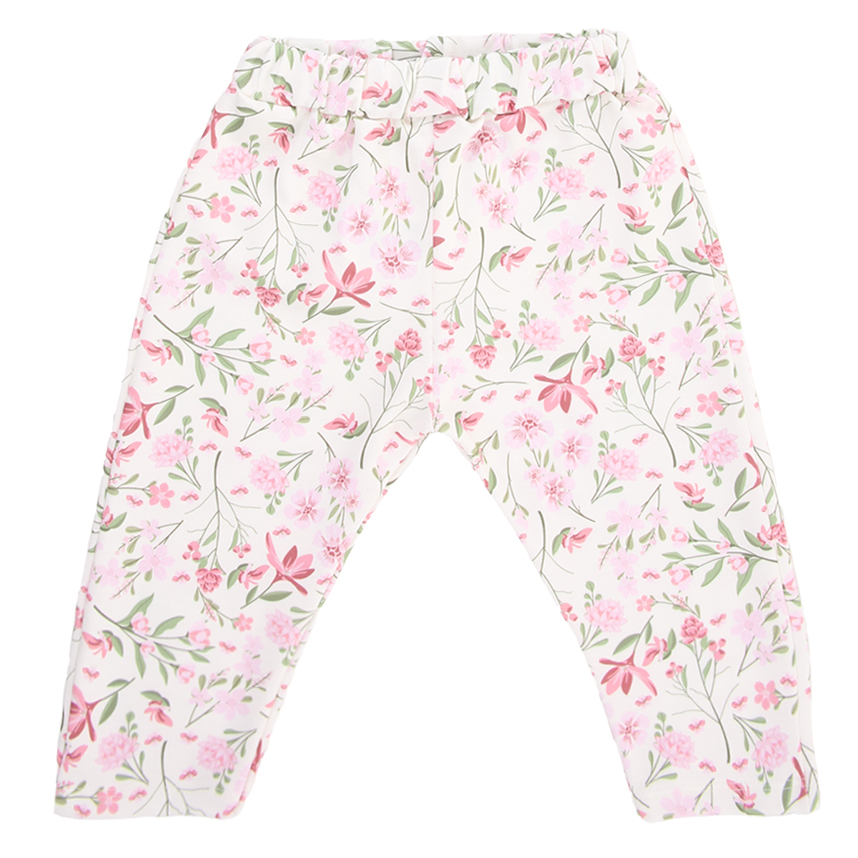 Conjunto Infantil Crochê Floral XRTBMN - 2 Peças Manga Comprida