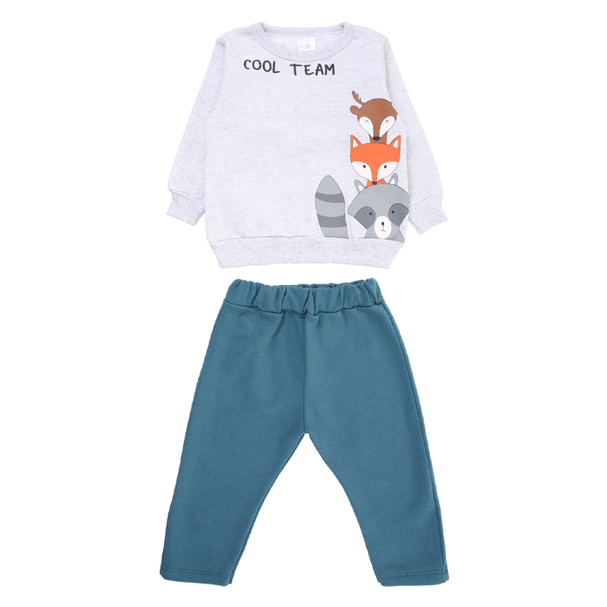 Conjunto Infantil Mini Moon Blusa Manga Longa E Calça Conjunto Infantil Mini Moon Blusa Manga Longa E Calça
