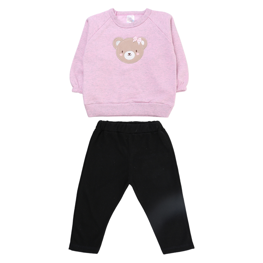 Conjunto Infantil Mini Moon Blusa Manga Longa E Calça Conjunto Infantil Mini Moon Blusa Manga Longa E Calça