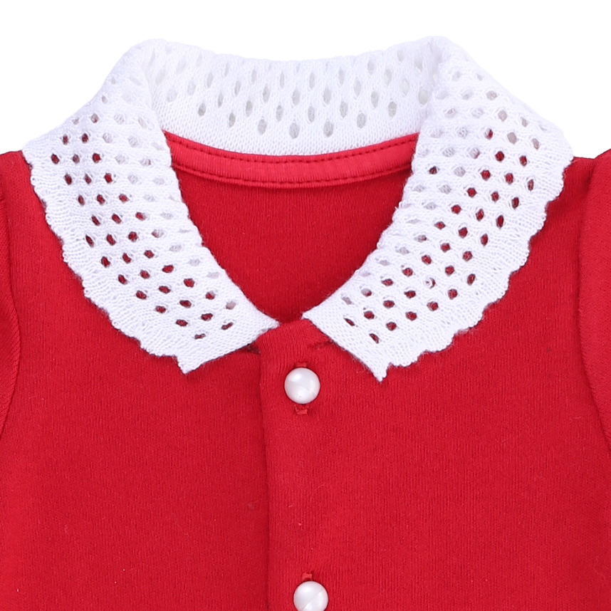 Body Bebê  Fofinho Suedine Manga Curta Detalhe Na Gola Body Bebê  Fofinho Suedine Manga Curta Detalhe Na Gola