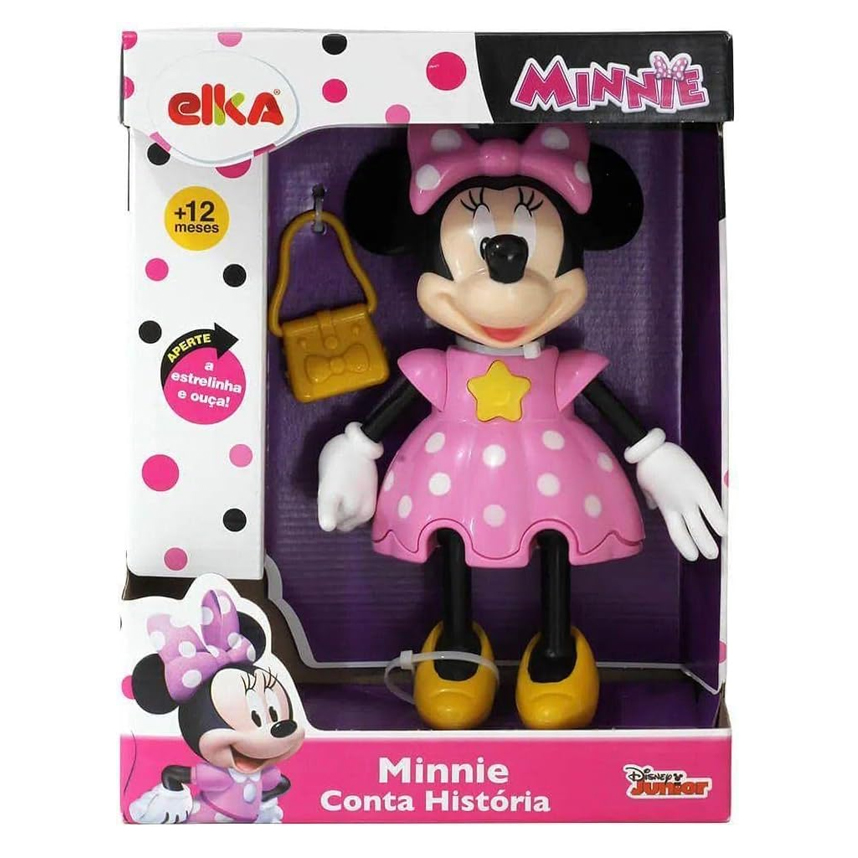 Boneca Infantil Elka Minnie Conta Histórias Boneca Infantil Elka Minnie Conta Histórias
