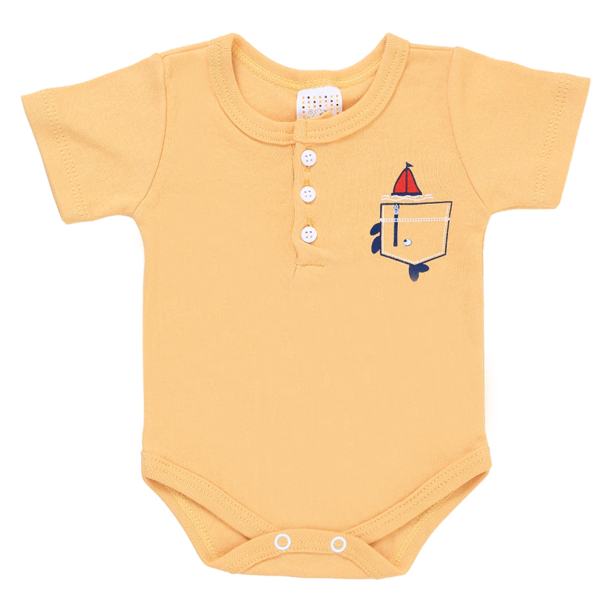 Conjunto Body Bebê Petutinha Barco 3 Peças Conjunto Body Bebê Petutinha Barco 3 Peças