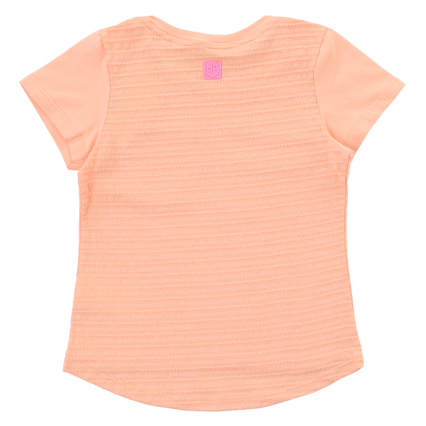 Blusa Infantil Kookabu Manga Curta Bolsinho Frontal Blusa Infantil Kookabu Manga Curta Bolsinho Frontal