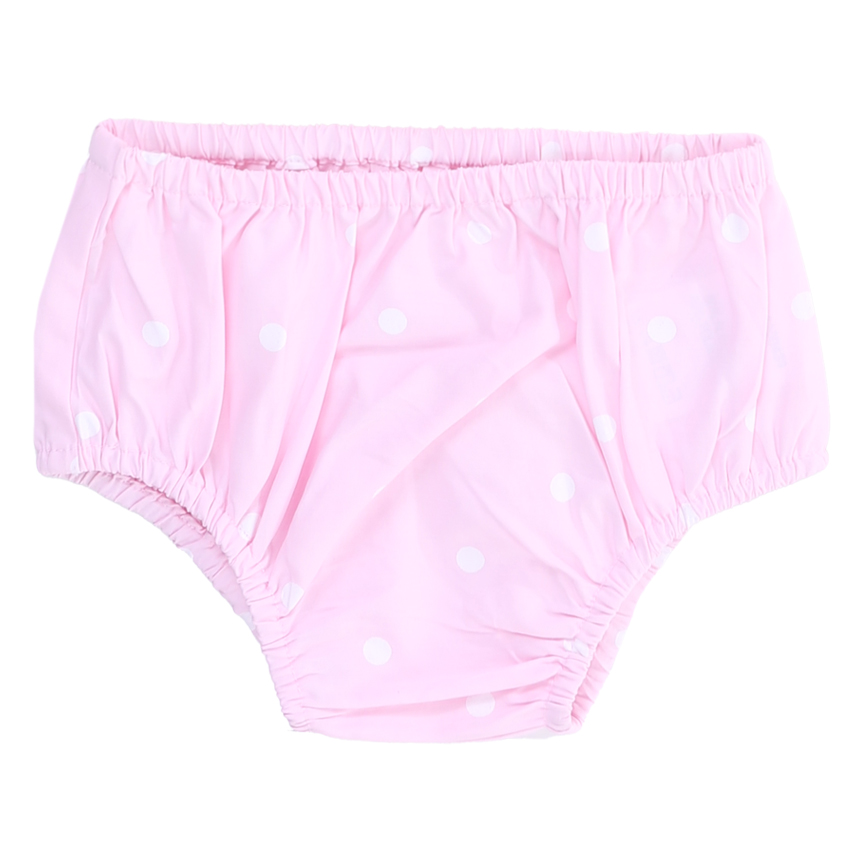 Vestido Bebê Tip Top Estampa Poá Com Calcinha 2 Peças Vestido Bebê Tip Top Estampa Poá Com Calcinha 2 Peças