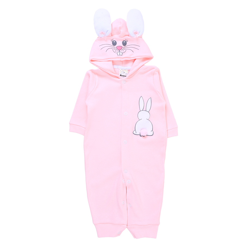 Macacão Longo Petutinha Coelha Pompom