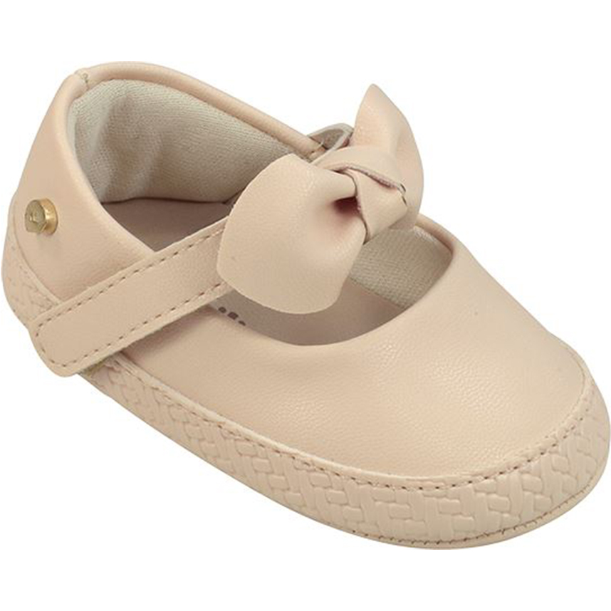 Sapato Bebê Pampili Com Velcro E Laço