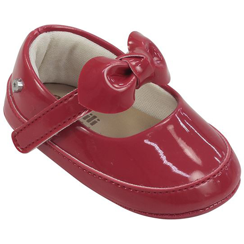 Sapato Bebê Pampili Com Velcro E Laço Sapato Bebê Pampili Com Velcro E Laço