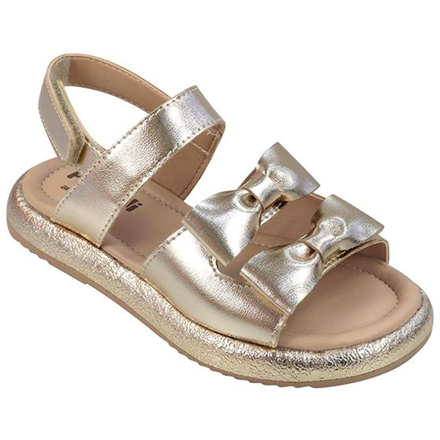 Sandália Infantil Pampili Com Velcro Com 2 Laço Sandália Infantil Pampili Com Velcro Com 2 Laço