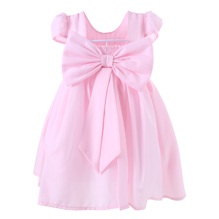 Vestido Infantil Cattai Liso Com Pala Trabalhada Vestido Infantil Cattai Liso Com Pala Trabalhada