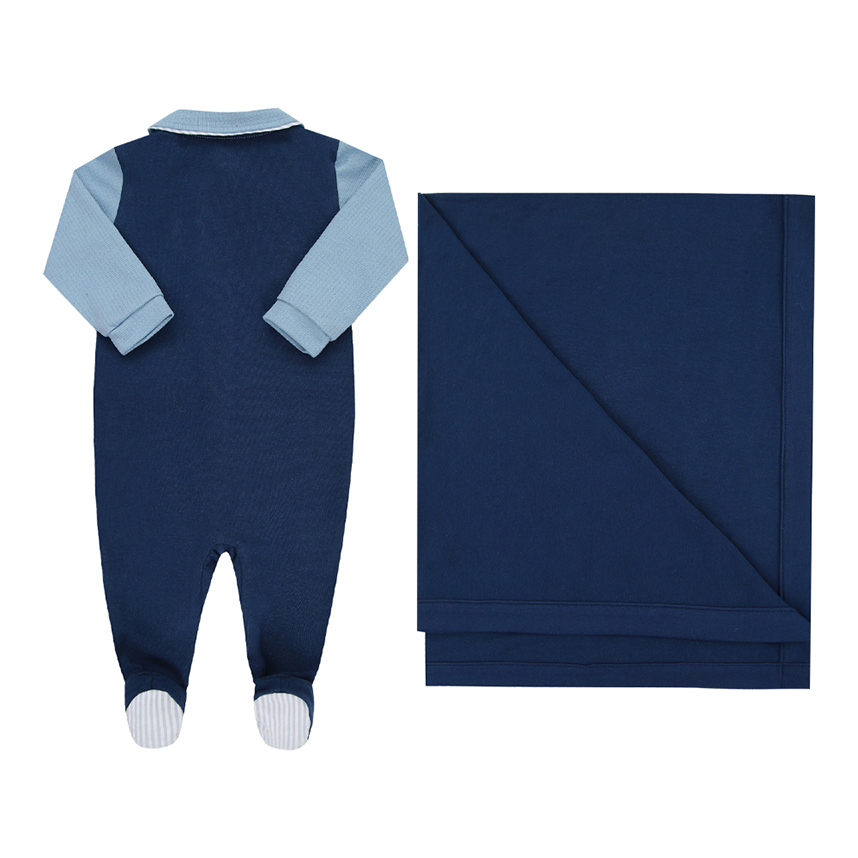 Saída Maternidade Paraiso Estampa Suspensório 3 Peças Saída Maternidade Paraiso Estampa Suspensório 3 Peças