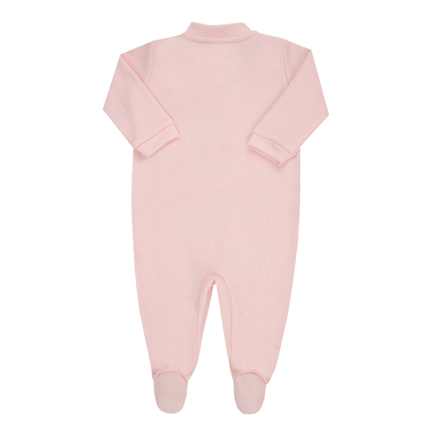 Macacão Longo Paraíso Bordado Bichos