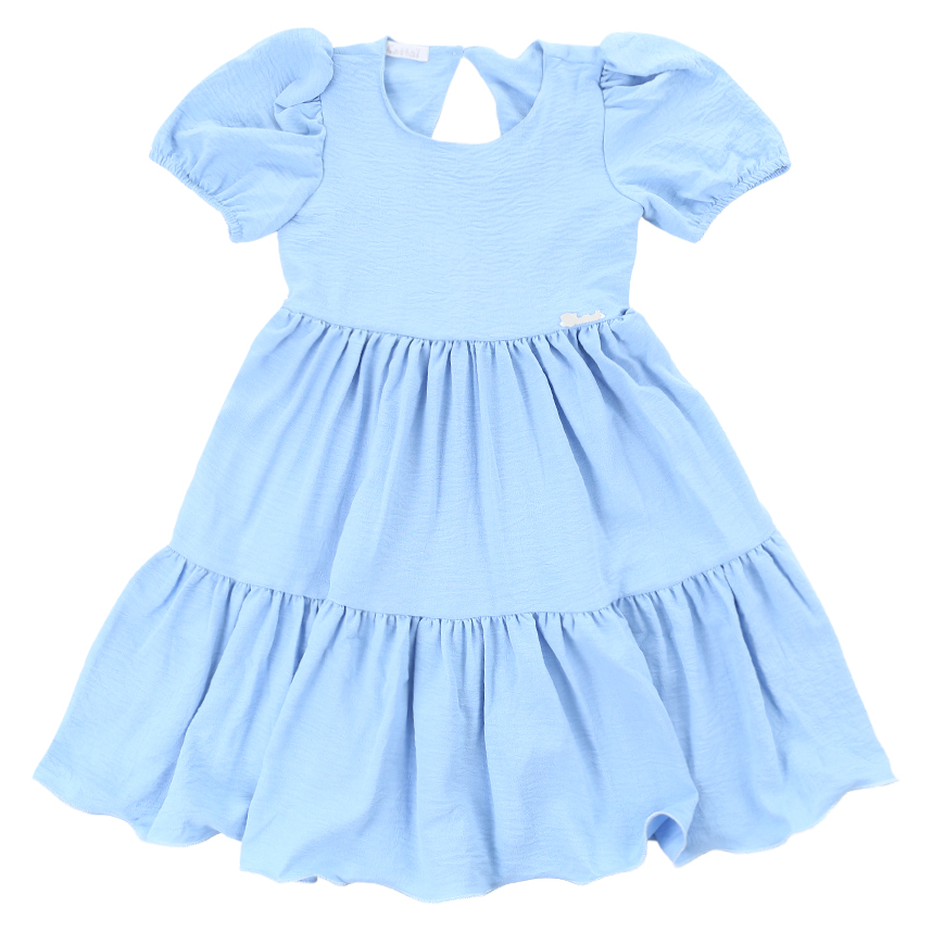 Vestido Infantil Cattai Com Mangas Princesa Vestido Infantil Cattai Com Mangas Princesa