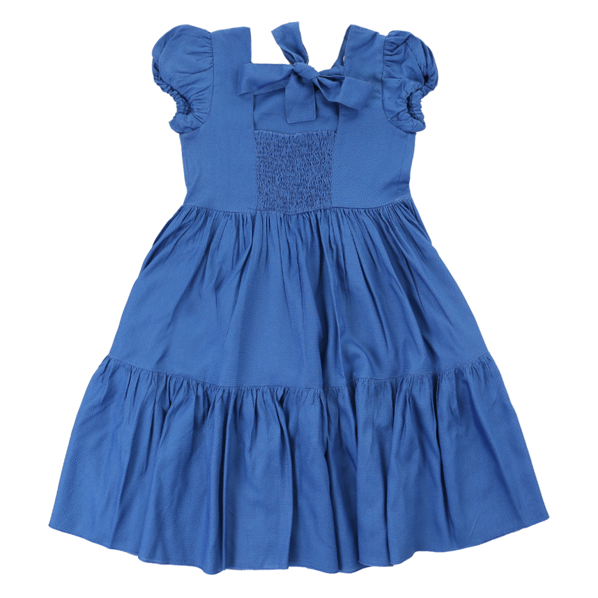 Vestido Infantil Cattai Com Babados E Mangas Bufantes Vestido Infantil Cattai Com Babados E Mangas Bufantes