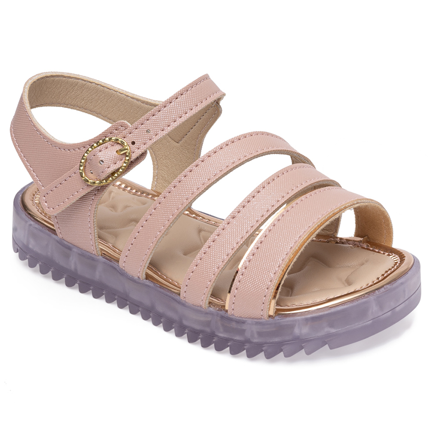 Sandália Infantil Pimpolho Fivela Com Tiras