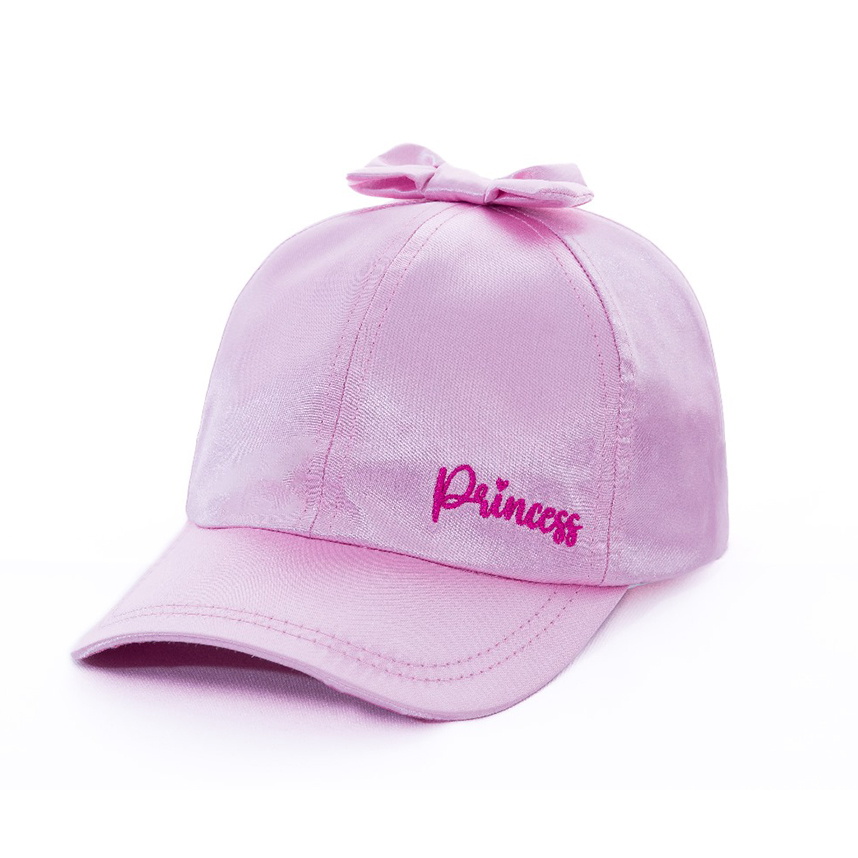 Boné Infantil Boneleska Princess Com Laço Boné Infantil Boneleska Princess Com Laço