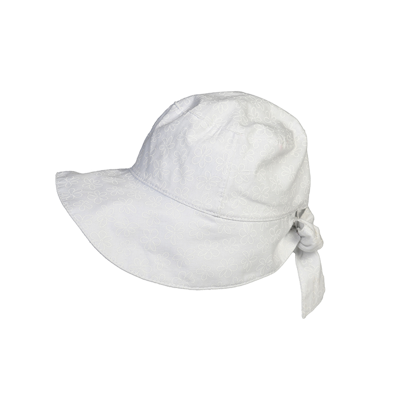 Chapéu Bebê Everly Menina Tricoline Estampado Chapéu Bebê Everly Menina Tricoline Estampado