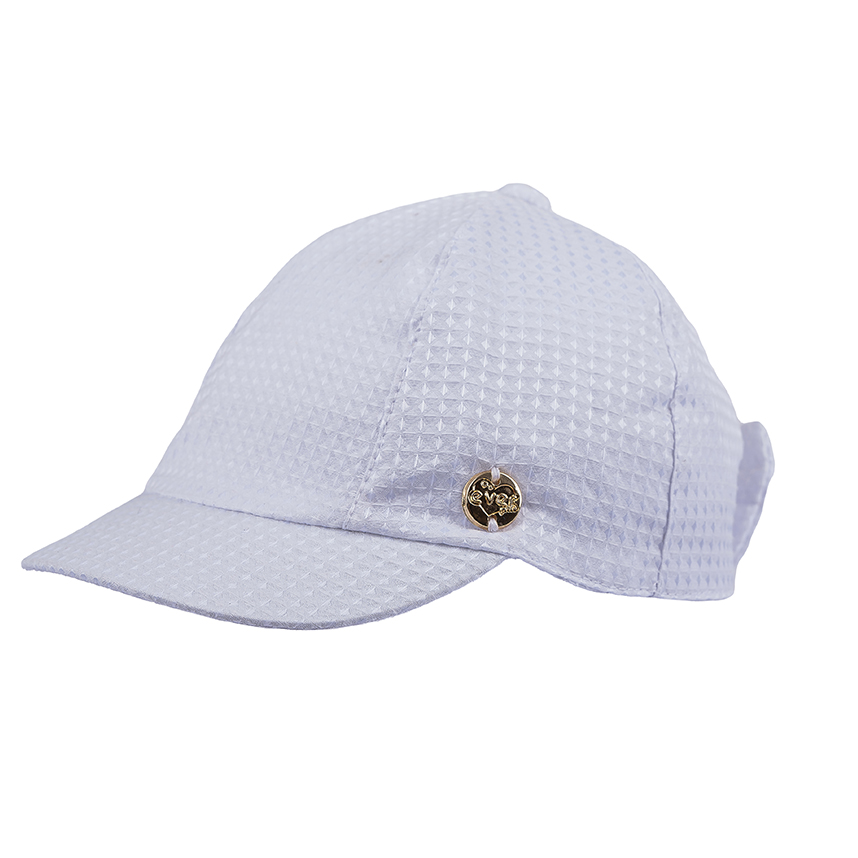 Boné Bebê Everly Menina Tricoline Com Laço