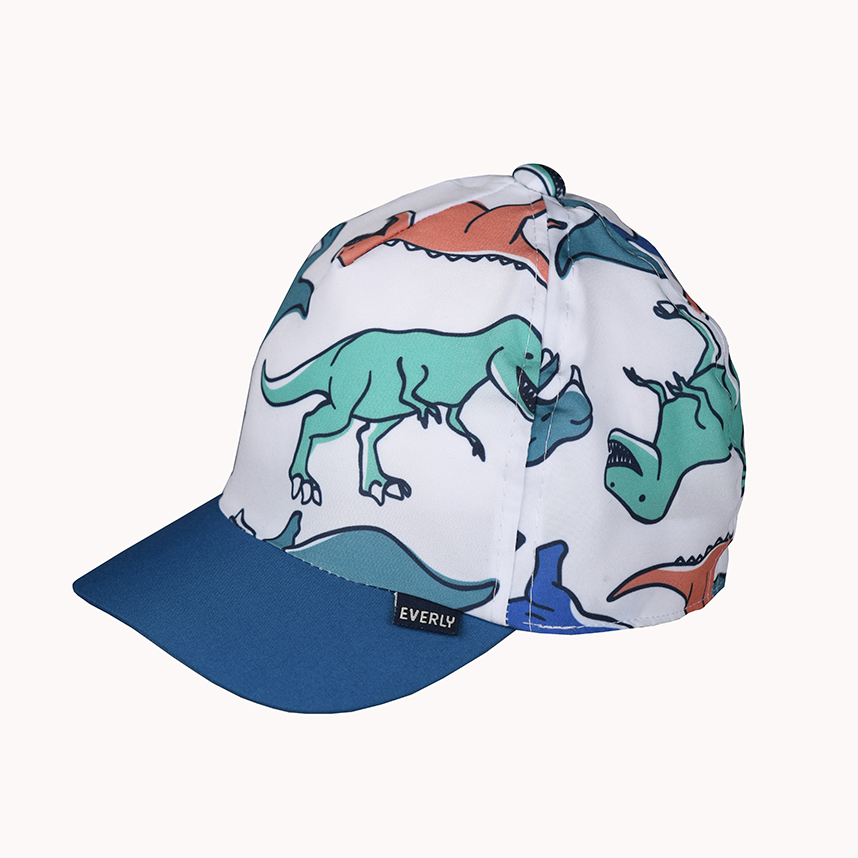 Boné Bebê Everly Menino Microfibra Dinossauro