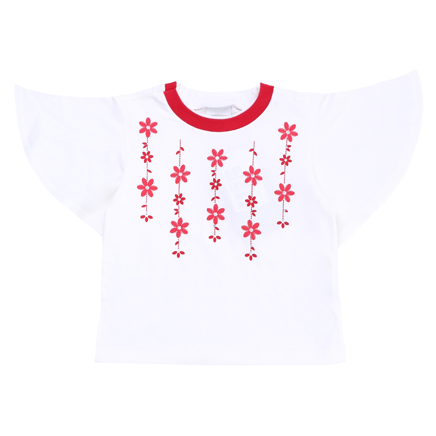 Conjunto Infantil Alakazoo Blusa Estampa Flores E Short Saia Conjunto Infantil Alakazoo Blusa Estampa Flores E Short Saia