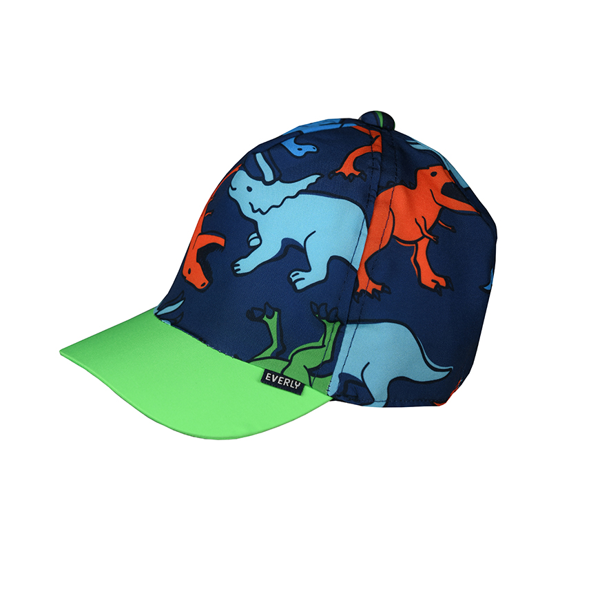 Boné Infantil Everly Menino Microfibra Estampa Dinossauro