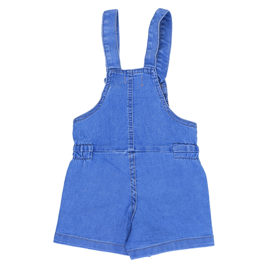 Jardineira Jeans Infantil Kookabu Com Bolsos Frontal Jardineira Jeans Infantil Kookabu Com Bolsos Frontal