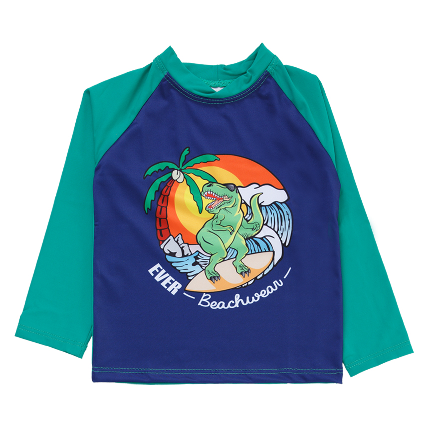 Conjunto Bebê Everly Camiseta Longa E Boxer Dinossauro Conjunto Bebê Everly Camiseta Longa E Boxer Dinossauro