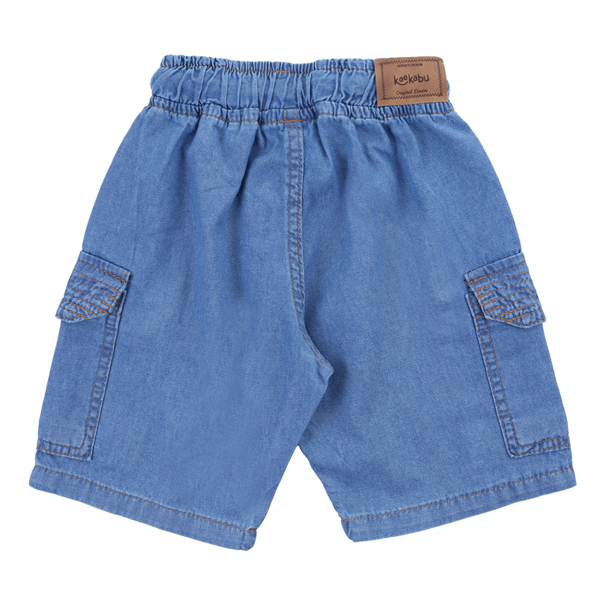Bermuda Infantil Kookabu Menino Em Jeans Bolso Cargo Bermuda Infantil Kookabu Menino Em Jeans Bolso Cargo
