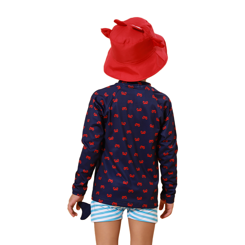 Conjunto Bebê Everly Camiseta Longa E Boxer Caranguejo Conjunto Bebê Everly Camiseta Longa E Boxer Caranguejo