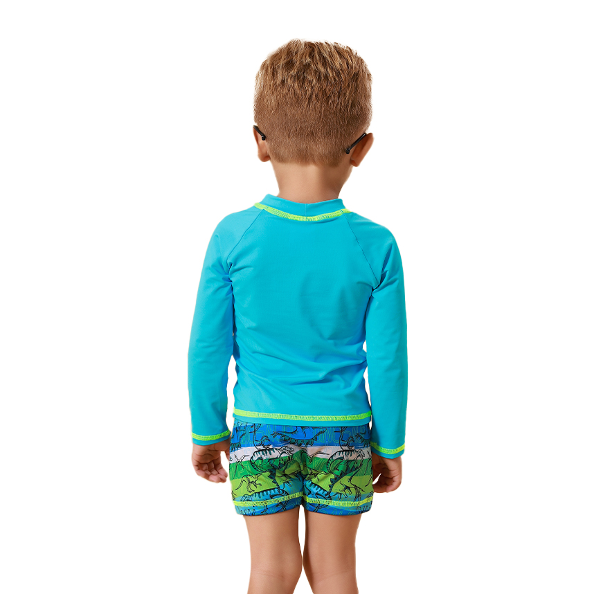 Conjunto Bebê Everly Camiseta Longa E Boxer Dinossauros Conjunto Bebê Everly Camiseta Longa E Boxer Dinossauros