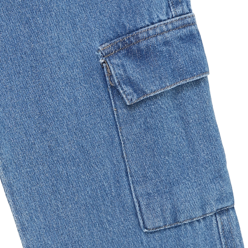 Calça Infantil Kookabu Menino Em Jeans Bolso Cargo Calça Infantil Kookabu Menino Em Jeans Bolso Cargo