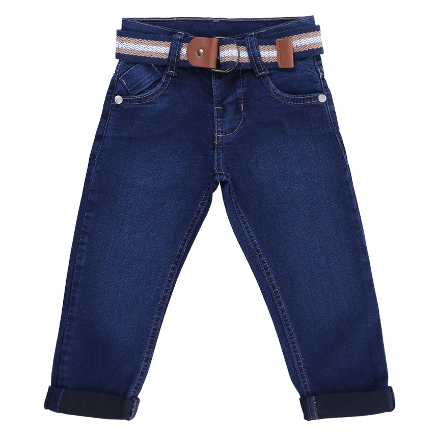 Calça Skinny Infantil Kookabu Jeans Escuro