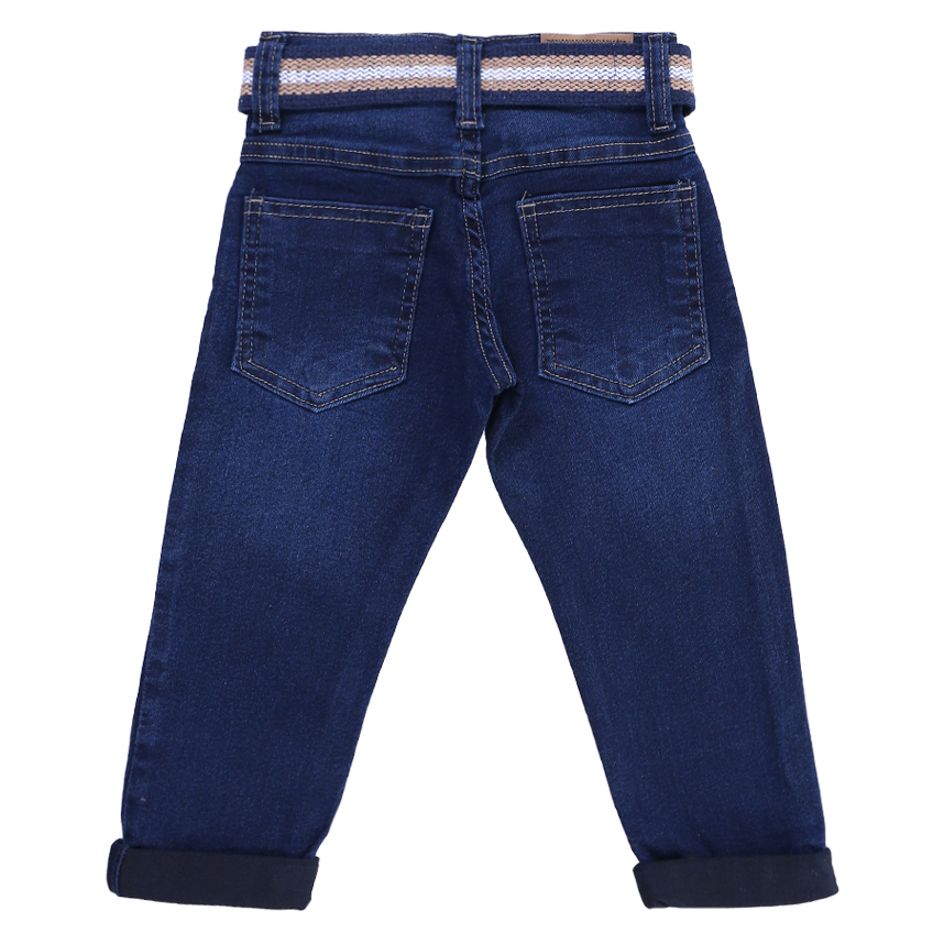 Calça Skinny Infantil Kookabu Jeans Escuro