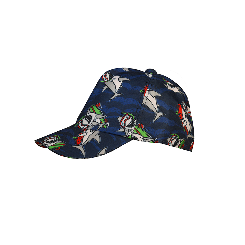 Boné Infantil Everly Estampa Tubarão Boné Infantil Everly Estampa Tubarão