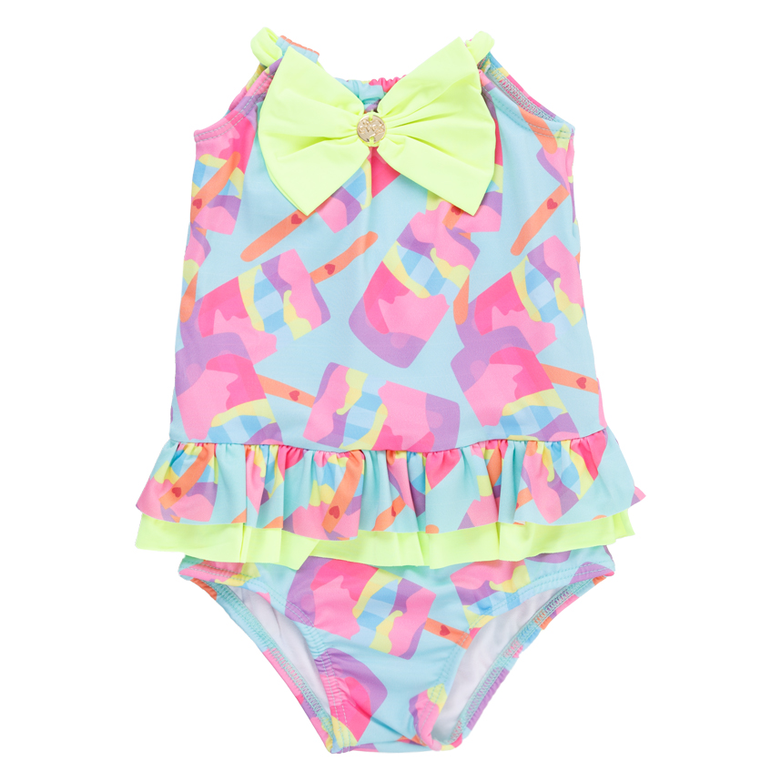 Maiô Bebê Everly Alça com Babado Picolé Maiô Bebê Everly Alça com Babado Picolé