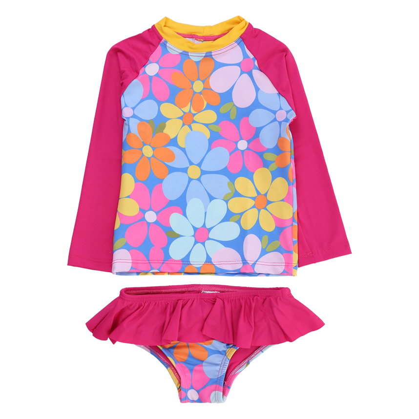 Conjunto Everly Blusa Manga Longa e Calcinha Floral 2 Peças Conjunto Everly Blusa Manga Longa e Calcinha Floral 2 Peças