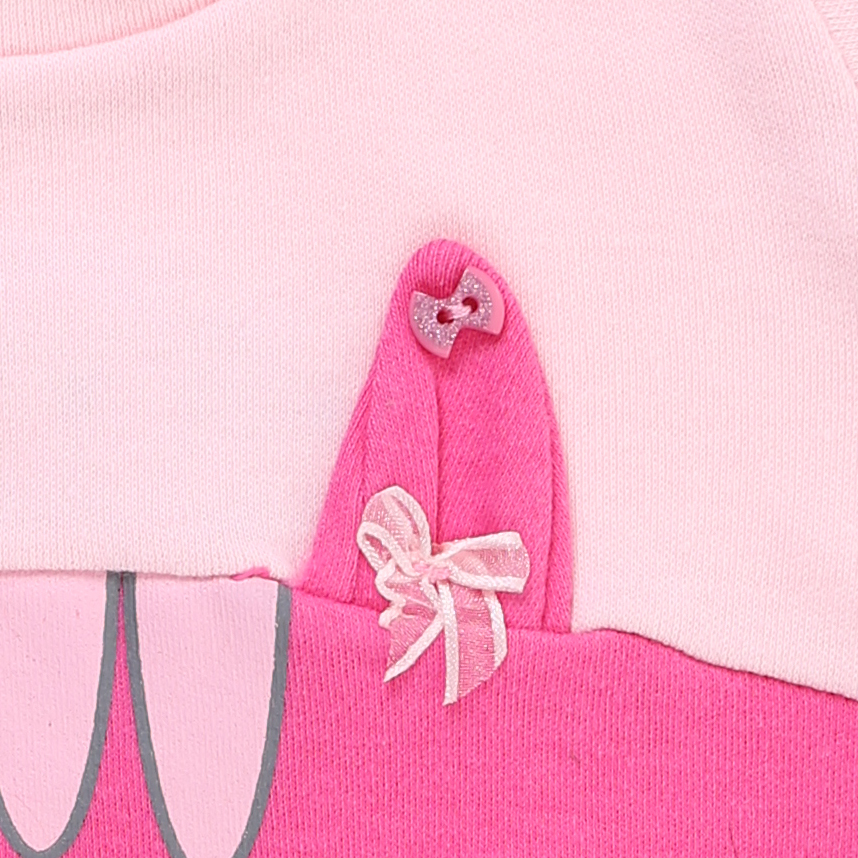 Macacão Curto Bebê Petutinha Estampa Gatinha