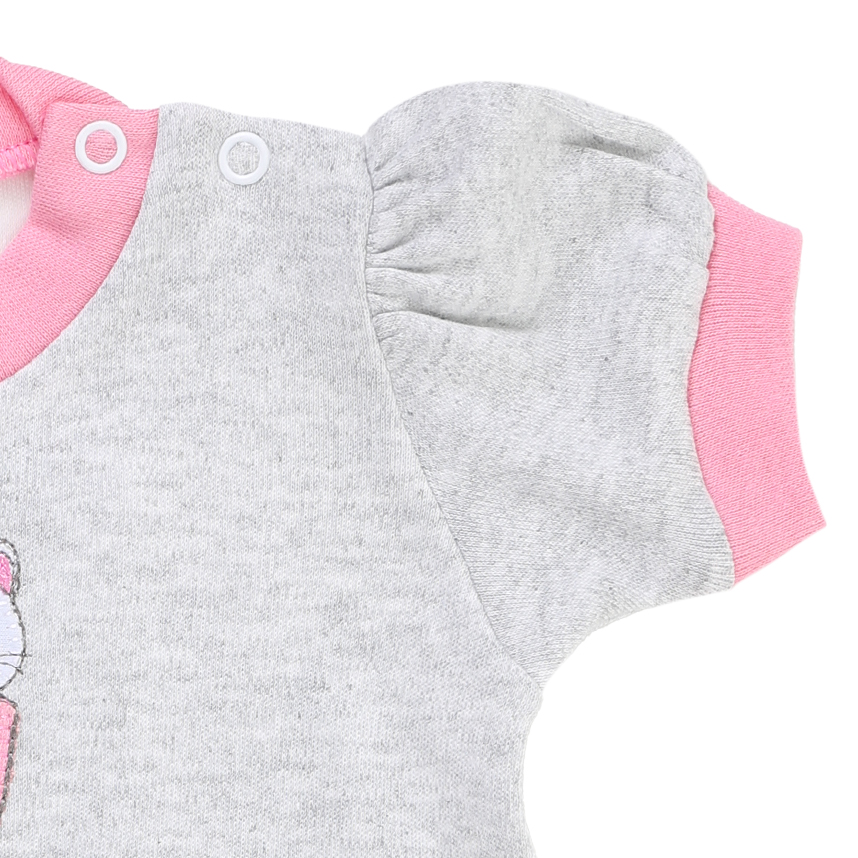 Macacão Curto Bebê Petutinha Estampa Gatinhas