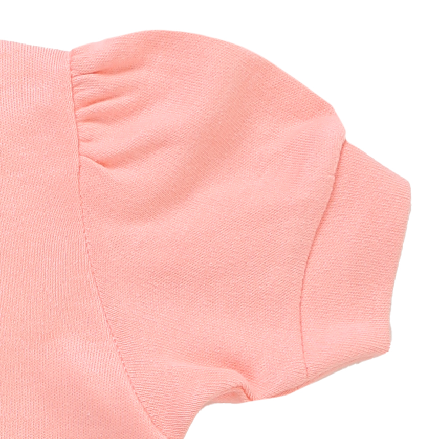 Macacão Curto Bebê Petutinha Em Suedine Estampa Cachorrinho