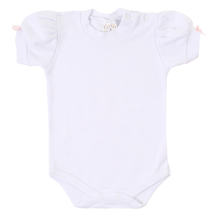 Macacão Curto Bebê Petutinha Estampa Borboleta 2 Peças