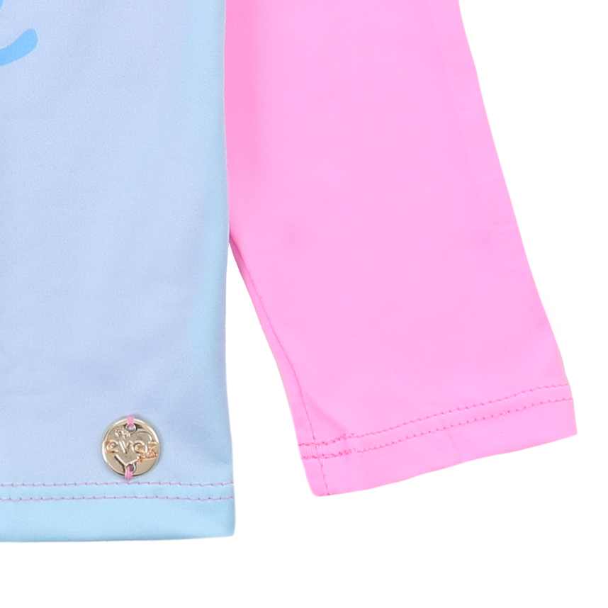 Blusa Infantil Manga Longa Everly Menina Estampa Concha Blusa Infantil Manga Longa Everly Menina Estampa Concha