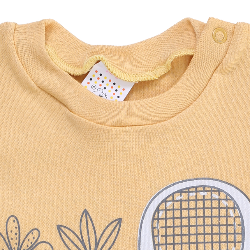 Macacão Curto Bebê Petutinha Estampa Elefante