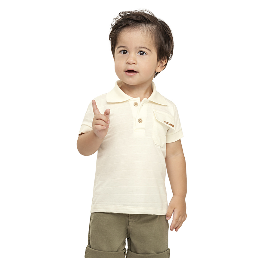 Camiseta Infantil Angerô Gola Polo Malha Atlanta Camiseta Infantil Angerô Gola Polo Malha Atlanta